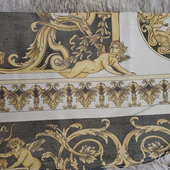 Versace 2018 Runway Gold and Black Baroque SS 1992 Tribute Leggings - Picture 16 of 17